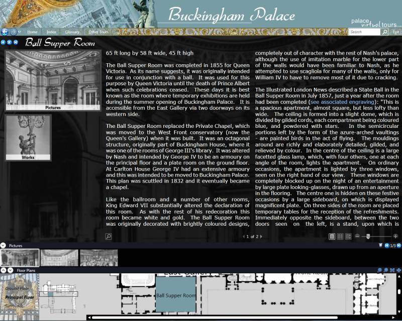 Screenshot for Buckingham Palace Virtual Tour 3.0