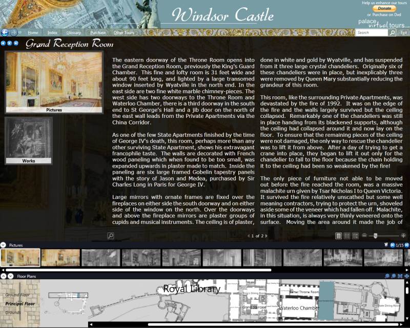 Screenshot for Windsor Castle Virtual Tour 2.0